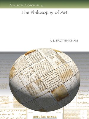 cover image of The Philosophy of Art